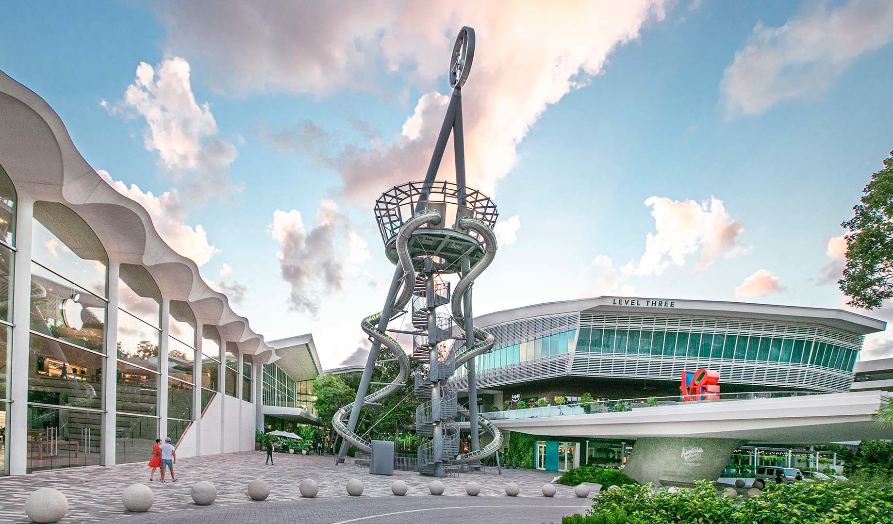 Aventura Mall's New Digital Directories Merge Art, Architecture And  Industry-Leading Technology